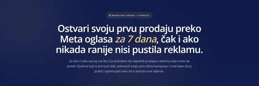 Sajt ivanadjurovic.com, primer prodajne stranice koju smo izradili